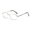 Gafas Xunge rectangulares de metal, simples, retro, planas, para mujer, con forma de silla de montar, para Europa y América, gafas transfronterizas para hombre, nuevas