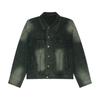 MTLCLOTHES ropa de hombre otoño nuevo moda americana degradado retro envejecido canalla guapo Traje de mezclilla tendencia