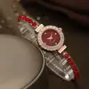 Desejo transfronteiriço novo estilo terno de amor relógio feminino de quartzo pulseira de liga terno