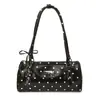 Bolso de Hombro a la Moda Estilo Coreano para Mujer Bolso de Mano 2026 Primavera Nuevo Bolso Almohada de Lunares Bolso de Hombro de Moda