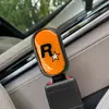 Extensor de Cinto de Segurança de Carro com Estampa de Desenho Animado, Brilhante e Vibrante, Conector de Fivela para Carro