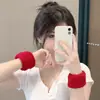 Faixa de cabelo fofa e criativa com rosto engraçado para lavar o rosto coreana, faixa de cabelo de cenoura e peixe salgado de celebridade da internet, faixa de cabelo estilo TikTok para mulheres
