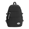 Mochila simple de gran capacidad para estudiantes universitarias, estilo universitario, color liso, bolsa escolar de gran capacidad para chicas de secundaria y preparatoria