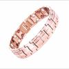 Explosiones transfronterizas de Amazon pulsera magnética desmontable de doble fila para hombre pulsera magnética para parejas europeas y americanas