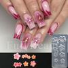 Molde de silicona para arte de uñas nuevo transfronterizo flor de hielo flor de rosa flor de huevo flor pequeña concha caracola joyería tridimensional para arte de uñas