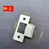 Cerradura de Lengüeta Única Cierre de Bola Cerradura de Habitación Pieza Guía Cerradura de Puerta de Madera Caja de Lengüeta Ranura de Cerradura de Puerta Pieza de Hebilla Bisel Pieza de Hebilla de Marco de Puerta