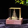 Adornos de alce lunar con forma de luna y nubes lluviosas, con cristales luminosos y tallados en el interior, regalo de cumpleaños para niñas, descompresión.