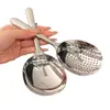 Cuchara de Acero Inoxidable, Cuchara para Arroz, Espumadera, Cuchara Redonda Grande de Mango Corto de Moda, Cuchara para Servir de Cocina, Cuchara para Sopa Doméstica, Espumadera Grande para Sopa