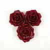 Novo Poliéster Grande Rosa DIY Casamento Noivo e Noiva Lapela Casamento Lapela Grupo de Irmãs Madrinha Flor Decorativa