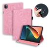 Funda de cuero con relieve esmerilado para tableta Redmi Pad 2 2025 de 11 pulgadas, compatible con Xiaomi Pad6, color puro.