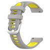 Correa de textura bicolor de 18/20 mm/22 mm para Jiaming Forerunner265S/265 correa de silicona