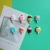 Dibujos Animados Lindos Coloridos Caras Sonrientes Diferentes Sabores Paleta Helado DIY Pinzas para el Cabello Accesorios para el Cabello Accesorios para Funda de Teléfono Venta al por Mayor