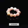 Contas pequenas redondas de ágata de cristal natural com anéis de corrida, acessórios de joias DIY feitos à mão, materiais para pulseira de 4 mm, atacado de pingentes