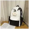 2025 Nova Mochila Mochila com Letras Mochila Casual Mochila de Alto Valor Mochila Bolsa Escolar para Estudante Grande Capacidade