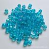 [Série de cores semi-galvanizadas brilhantes] Contas de diamante tcheco de imitação de cristal de ponta dupla de 4 mm, bordado colorido com contas faça você mesmo