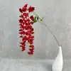 Decoraciones florales artificiales colgantes para bodas, tapices de pared, arreglos florales de techo, flores artificiales, accesorios de decoración para el hogar