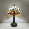 Abajur Tiffany Transfronteiriço Abajur de Mesa para Quarto Abajur de Mesa Decorativo Pastoral Europeu Retro Bar Café Casa de Chá