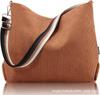 Em estoque cross-border Amazon venda quente bolsa corduroy grande capacidade zíper mensageiro saco ajustável ombro alça ombro