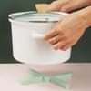 Esterilla aislante de silicona para cocina, plegable, antiescaldaduras, resistente al aceite, para cuencos, posavasos y verduras