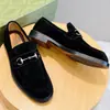 Sapatos Masculinos de Couro de Alta Qualidade Couro Bovino de Primeira Camada Camurça Loafers com Ferradura Couro Envernizado Formal Casual Business Casual Europeu