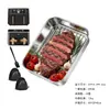 Tapete de Silicona para Freidora de Aire, Bandeja Redonda para Hornear, Antiadherente, Resistente al Aceite, Resistente a Altas Temperaturas, Fácil de Limpiar, Reutilizable, Forro Interior para Olla