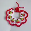 Collar Tejido a Mano para Mascotas, Lindo Collar Tejido para Gatos, Collar para Gatitos, Decoración de Bufanda para Perros Pequeños