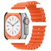 Adequado para Apple Watch 8/9/10, a mesma pulseira de silicone da Apple, pulseira Ultra S8/9/10