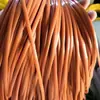 Material de Tecelagem de Rattan Plano de 5mm Linha de Rattan PE Rattan Sintético Fabricante de Bolsas de Tecelagem Atacado Venda Quente