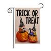 Venta caliente transfronteriza de Amazon Bandera decorativa de jardín de Halloween Calabaza Hoja de arce Camión Venta directa de fábrica
