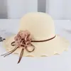 Atacado verão novo chapéu de pescador respirável de malha chapéu de sol infantil proteção solar chapéu de bacia de flor cenário de resort de praia