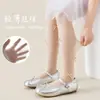 Medias de Seda con Lazo para Niñas, Pantimedias Blancas Finas y Dulces, Leggings JK, Calcetines de Ballet de Verano Lolita para Niñas