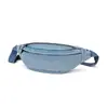 Bolso Cruzado de Mezclilla Transfronterizo para Mujer, Bolso de Pecho Casual, Bolso de Cintura Deportiva para Ciclismo, Bolso Cruzado Simple de Hombro Único, Mochila Ligera