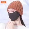 Mascarilla Tibia de Cachemir con Proteína Antibacteriana Engrosada para Otoño/Invierno con Elásticos para Orejas para Hombres y Mujeres Protección en las Esquinas de los Ojos Alto Aspecto Venta al por Mayor