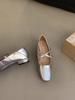 Diseño Estilo Coreano Sentido Estético Boca Poco Profunda Zapatos de Una Sola Capa Zapatos Pequeños de Cuero Zapatos de Mujer con Tacón Grueso Verano Nuevo Estilo Francés Retro Zapatos Mary Jane Plateados