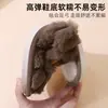 Nuevas Pantuflas Peludas Transfronterizas, Pantuflas de Algodón Cálidas y Antideslizantes para el Hogar, Pantuflas de Algodón de Alta Gama Engrosadas de Terciopelo Coral para Hotel y B&B