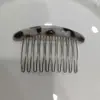 Flequillo Simple Estilo Coreano y Peine para el Cabello~ Pinza para el Cabello y Peine de Alta Gama, Modernos, Elegantes, Retro, Celebridad de Internet