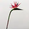 Ave del Paraíso Flor Artificial de Alta Calidad con Tacto Suave, Tallo Único, para Decoraciones de Boda, Arte para el Hogar y Arreglos Florales al por Mayor