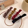 Pinzas para el Cabello Trenzadas de Terciopelo para Otoño e Invierno para Mujer, Herramienta Perezosa para Peinar el Cabello, Pasadores Laterales, Accesorios para el Cabello Simples y Elegantes