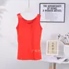 Camisole de Peça Única Modal 6 Tamanhos 6 Cores com Bojo Camiseta Base Esportiva Yoga Feminina Copo Fixo