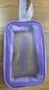 Bolsa de Maquillaje y Artículos de Aseo de Tres Piezas de PU Transparente de Gran Capacidad Bolsa de Baño de PVC Translúcida Esmerilada Bolsa de Cosméticos Portátil para Mujeres