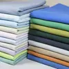 Tela de camisa de algodón puro lavado al agua 40 proceso completo lavado a la arena de algodón tela arrugada de primavera y verano para hombre y mujer
