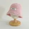 Chapéu de Inverno Infantil Novo à Prova de Vento Quente Lã Tricotado Outdoor À Prova de Frio Forrado com Fleece Espessado Novo Chapéu de Puxar