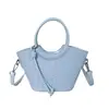 Bolso de Cubo Casual Sencillo 2026 Nuevo Estilo Coreano Moda Bolso de Hombro para Viajar Bolso Cruzado Elegante de Nicho para Mujeres