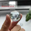 Adornos de Diamante de Cristal Bolas de Vidrio Tallado Accesorios de Fotografía Bolas Perforadas Decoración de Mostrador con Defectos