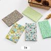 Cabeza de tela rota hecha a mano diy patchwork ropa de muñeca tela bolsita bolsita enseñanza de jardín de infantes tela floral pequeña tela cero