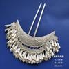 Nuevo Producto Sombrero de Plata Miao Miao Guizhou Collar Minoría Dong Peine Pasador Adorno para el Cabello Accesorios de Vestuario Femenino