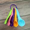 Cuchara Medidora Combinada Transfronteriza Juego de 5 Piezas Cuchara Medidora Colorida Cuchara Medidora Graduada Cuchara Cucharadita Herramientas para Hornear Juego de 5 Piezas