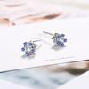Brincos Cravejados de Diamantes Temperamento Feminino Coreia do Sul Personalizado Simples Versátil Pequena Estrela de Cinco Pontas Ins Coração de Menina Brincos Brincos