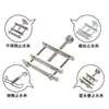 Abrazadera de parada de agua abrazadera de tubo de goma clip abrazadera de parada de agua de acero inoxidable material galvanizado giratorio abrazadera de resorte de tornillo accesorio de laboratorio