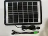 Painel solar de plástico de 3,5W 6 Watts placa de carregamento fotovoltaica regulada para celular solar